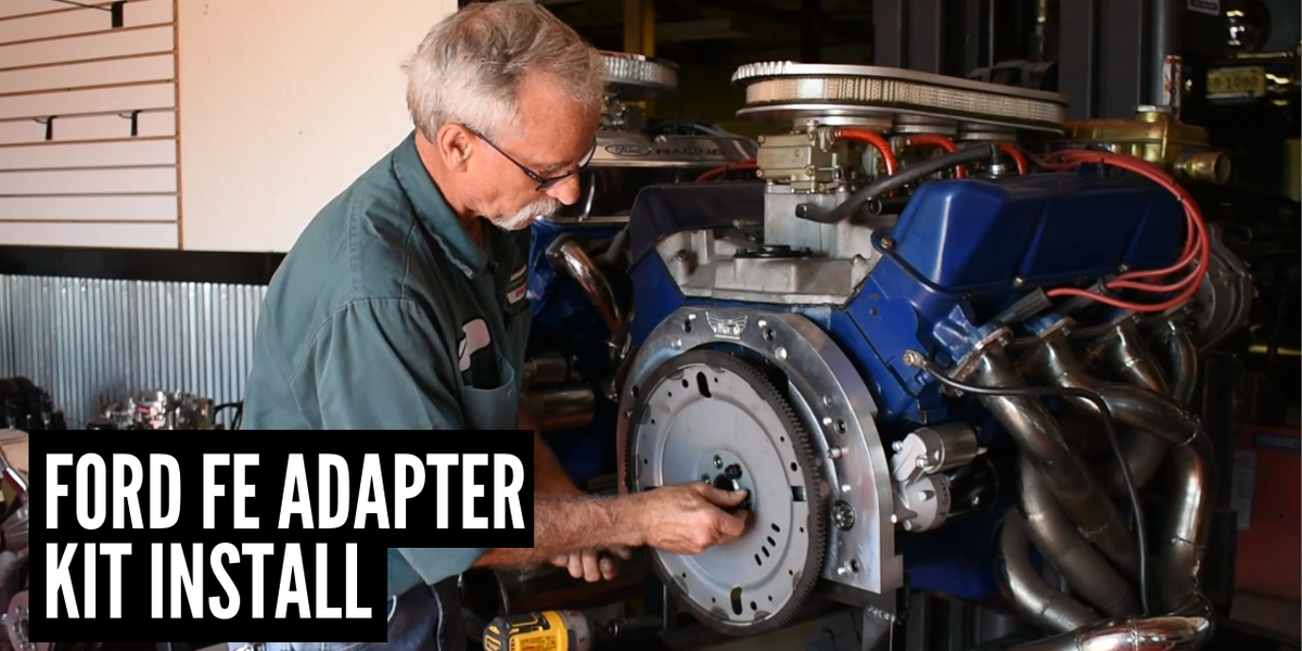 Ford FE Transmission Adapter Kit Installation — Speed Gems