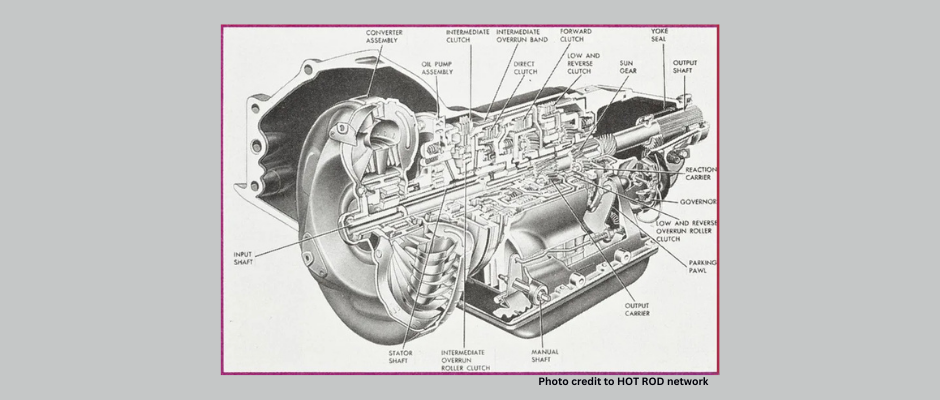 TH350 and 4L60E GM automatic transmissions for classic cars