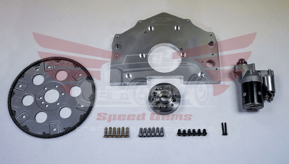 ME101  Mercedes OM616 & OM617  5-cylinder Diesel Engine to Chevy Automatic V8 Transmission