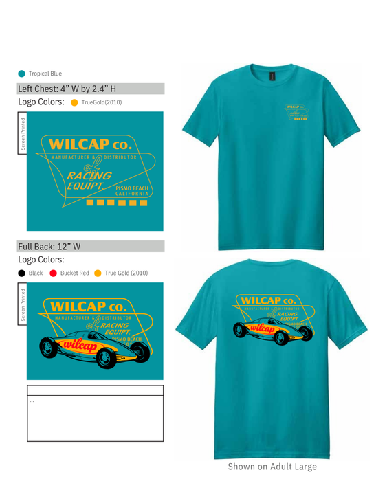 Short Sleeve Men’s Wilcap Belly Tanker  T-Shirt