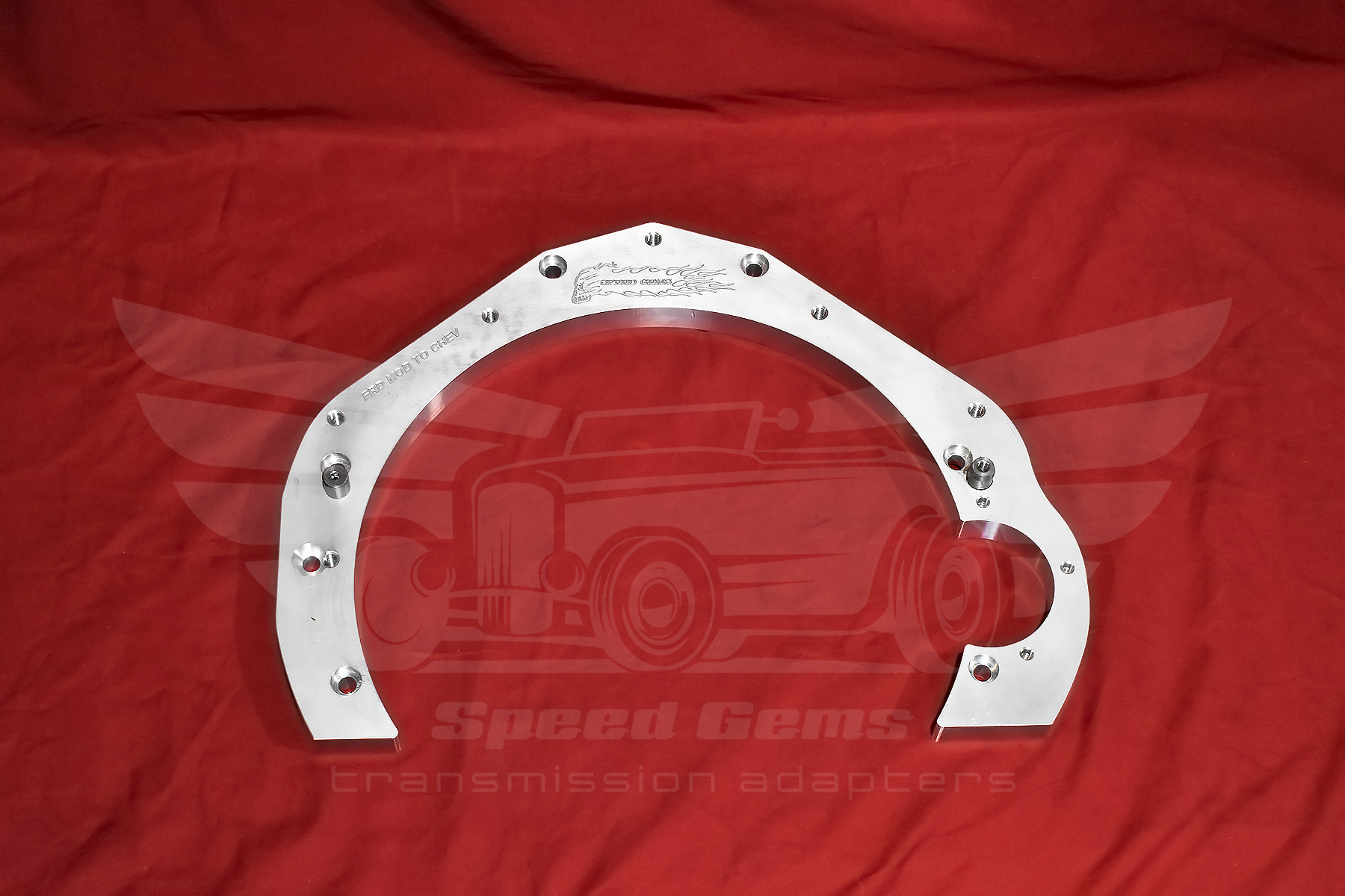 AP10004 - Adapter Plate Ford Modular to Chevy