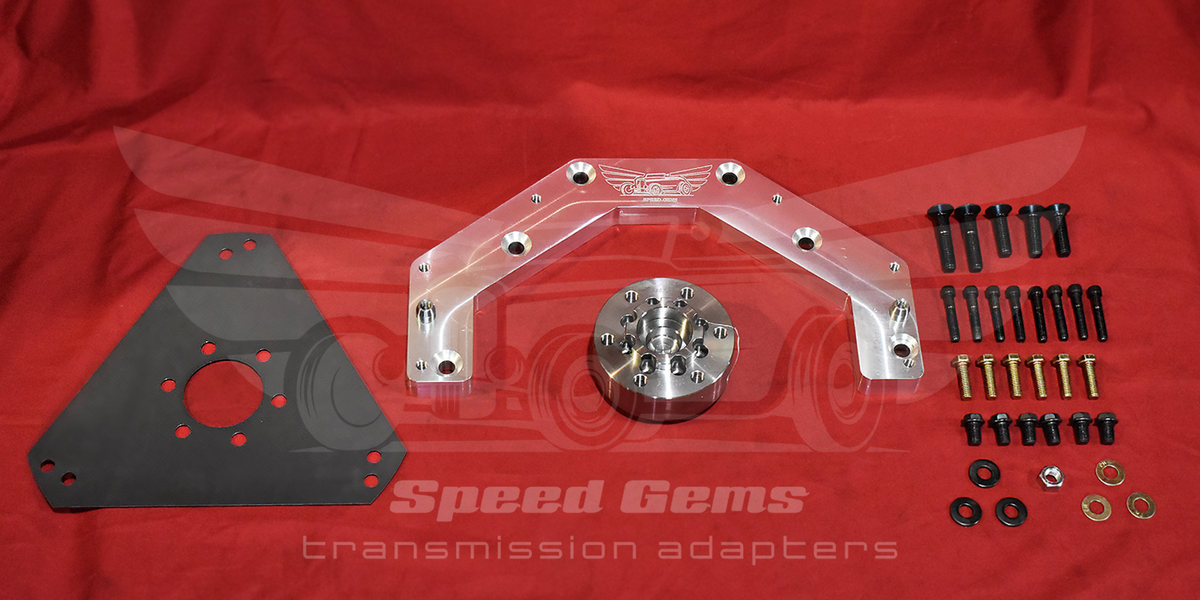 Speed Generator Adapter GM3800 V6 to Chevy Auto Transmission — Speed Gems