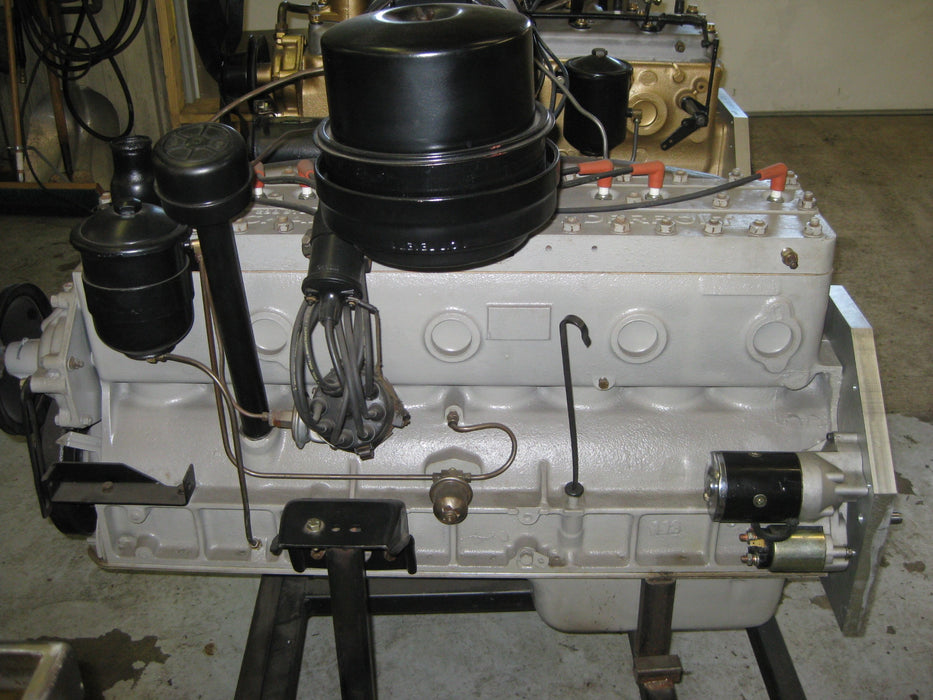 HU102  1955 and newer Hudson 308 to Chevy Transmission
