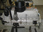 HU102 Hudson 308 to Chevy automatic transmission adapter installed — engine front view