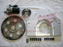 HU102 Hudson 308 to Chevy automatic transmission adapter kit — flexplate, adapter plate, starter, and hardware