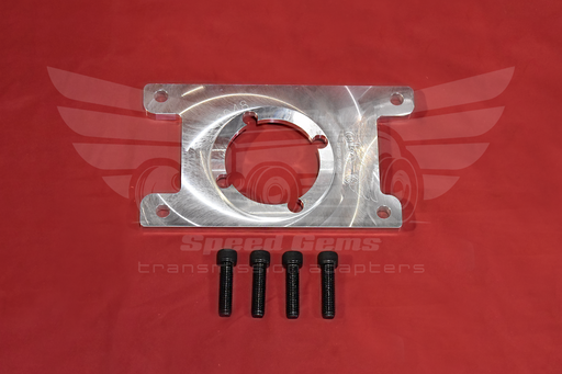 MT101 Chevy 3 or 4-speed bellhousing to 1984-1992 Chevy S10 T5 transmission adapter plate with mounting hardware