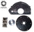 WMO701 Mopar big block 6-bolt crankshaft to Chevy automatic transmission adapter kit — adapter plate, flexplate, crank spacer, and hardware