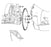 WMO702 Mopar big block to Chevy automatic transmission adapter — installation technical diagram